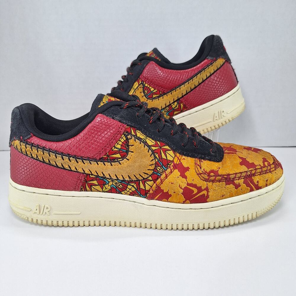 Nike Air Force 1 Low Premium Mens 7.5 Red Chinese New Year AT4144-601 Shoes